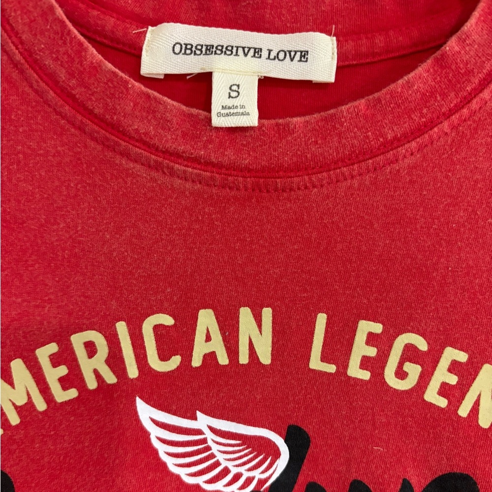 Graphic Tee, Motorcycle, Distressed Fade - Picture 4 of 4